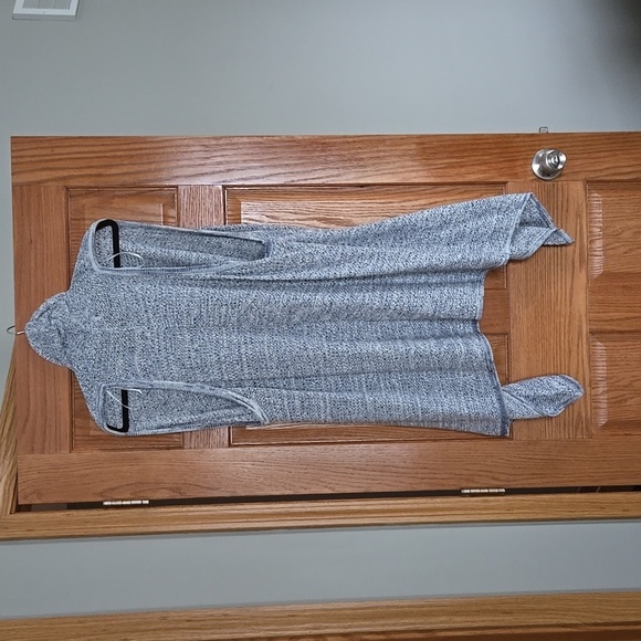 Olive + Oak Knit Waterfall Sleeveless Duster Shawl Cardigan size XS - Picture 8 of 10